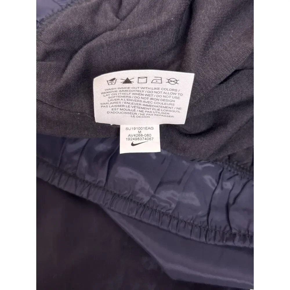 Nike Tech Pack Pants Medium Womens Lightweight Woven Jogger Nylon Blue